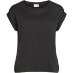 Svarta T-shirts från Vila i Storlek XS i Polyester för Damer 