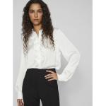 Vita Kostymskjortor med volang från Vila i Storlek XL i Polyester för Damer 