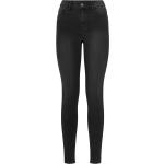 Svarta Slim fit jeans från Vila på rea med L32 med W36 i Denim för Damer 