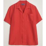 Röda Kortärmade Kortärmade skjortor från VILEBREQUIN i Storlek S för Herrar 