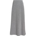 Vimynte Modesty Hw Long Skirt/Ka Grey Vila