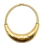 Hållbara Orm halsband med hamrad finish från Givenchy i Guldplätering för Damer 