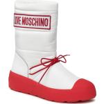 Vita Vinterstövlar från Moschino Love Moschino på rea i storlek 35 för Damer 