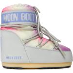 Batik-mönstrade Gråa Moonboots från Moon Boot för Damer 