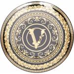 Guldiga Tallrikar med polerad finish från Versace i Keramik 