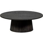 Mörkbruna Runda soffbord från Woood med diameter 100cm i Trä 