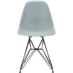 Vitra Eames Plastic Side Chair DSR Light Grey 24 Basic Dark