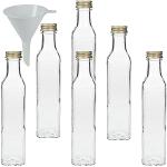 Vita Glasflaskor från VIVA Haushaltswaren 250 ml i Metall 