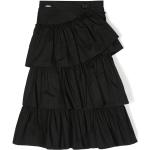 Svarta Veckade kjolar för Flickor med volang i 6 från MONNALISA från FARFETCH.com/se på rea 