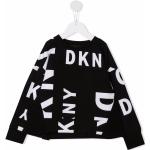 Svarta Huvtröjor för Flickor med volang i Jerseytyg från DKNY | Donna Karan från FARFETCH.com/se på rea 