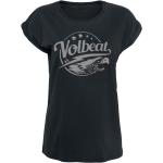 Svarta Volbeat Band t-shirts i Storlek M i Bomull för Damer 