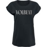 Svarta Volbeat Band t-shirts i Storlek S i Bomull för Damer 