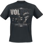 Svarta Volbeat T-shirts stora storlekar i Storlek 5 XL i Bomull för Herrar 
