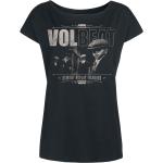 Svarta Volbeat Band t-shirts i Storlek XL i Bomull för Damer 