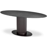 Svarta Ovala matbord från Eichholtz i Marmor 