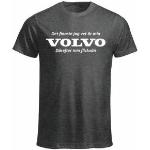 Mörkgråa Volvo T-shirts för Herrar 