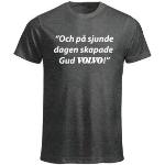 Volvo T-shirt På Sjunde Dagen HerrXSMörkgrå Mörkgrå