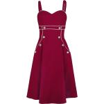 Röda Rockabilly-klänningar från Voodoo Vixen i Storlek L för Damer 