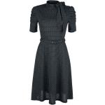Prickiga Svarta Prickiga klänningar från Voodoo Vixen i Storlek 3 XL i Polyester för Damer 