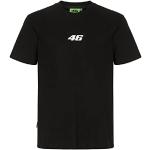 Svarta MotoGP  T-shirts från VR46 1 del i Storlek XXL i Bomull för Herrar 