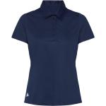Marinblåa Golftröjor från adidas Golf i Storlek XS för Damer 
