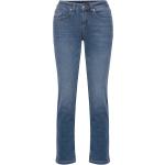 W. Perfect Straight Denim Bottoms Jeans Straight-regular Blue Svea