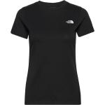 Svarta Kortärmade Tränings t-shirts från The North Face i Storlek XS 