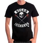 Svarta The Walking Dead Negan T-shirts med tryck i Storlek L för Herrar 