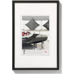 Svarta Fotoramar med borstad finish från Walther Design på rea i 20x30 
