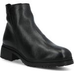 Svarta Ankle-boots från Wonders på rea Varmfodrade i Lammskinn för Damer 