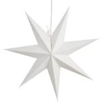 Vita Julstjärnor hängande från Watt & Veke i Papper 