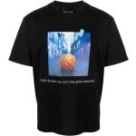Svarta Kortärmade Kortärmade T-shirts från Throwback på rea för Herrar 