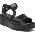 Sommar Svarta Sandaletter med kilklack från Gabor i storlek 36 för Damer 