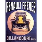 Wee Blue Coo Ad Vintage Tisseaut bil bil Renault F