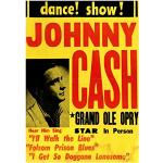 Wee Blue Coo Music Concert Ad Johnny Cash Grand Ol