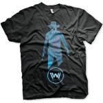 Westworld - Blue Circuit Cowboy T-Shirt, T-Shirt