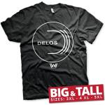 Westworld DELOS Logo Big & Tall T-Shirt, T-Shirt