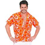 Widmann 11006109 Hawaii-skjorta, Apelsin, X, L