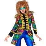 Flerfärgade 80-tals maskeradkläder från Widmann i Storlek M för Damer 