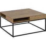 Svarta Kvadratiska soffbord från Skånska Möbelhuset 
