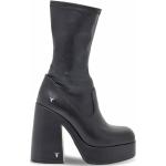 Svarta Ankle-boots från Windsor Smith på rea med Klackhöjd över 9cm i Syntet för Damer 