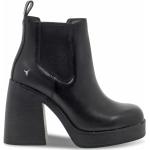 Svarta Ankle-boots från Windsor Smith på rea med Klackhöjd över 9cm i Syntet för Damer 