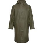 Wings Long Rain Jacket Outerwear Rainwear Rain Coats Khaki Green Tretorn