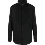 Svarta Långärmade skjortor från Armani Emporio Armani för Herrar 