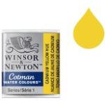 Winsor & Newton Cotman Akvarellfärg 109 Cadmium Yellow Hue (halvkopp)