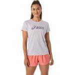 Violetta Kortärmade Tränings t-shirts från Asics på rea i Polyester för Damer 