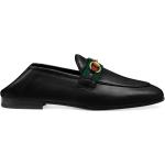 Svarta Loafers från Gucci i storlek 34 med Fyrkantig tå i Läder för Damer 