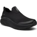Womens Relaxed Fit D'lux Walker - Quick Upgrade Sneakers Black Skechers