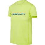 Limegröna Kortärmade Tränings t-shirts från Saucony på rea i Polyester för Damer 
