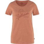 Ekologiska Kortärmade Kortärmade T-shirts från Fjällräven på rea i Jerseytyg för Damer 